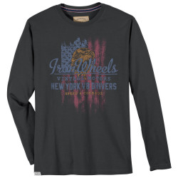 King size pennie φλάμα μακρυμάνικη μπλούζα 