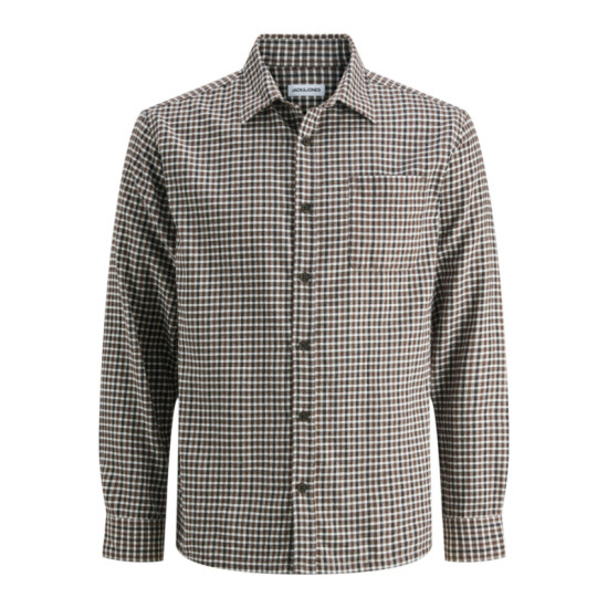Jack & Jones James Mini Check Shirt,βαμβακερό πουκάμισο φανέλα - Navy Blazer Jack & Jones James Mini Check Shirt,βαμβακερό πουκάμισο φανέλα - Navy Blazer