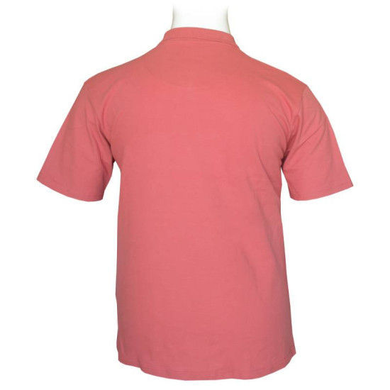 Polo pique βαμβακερό με μεταξοτυπία - Coral Tree