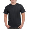 Μονόχρωμο βαμβακερό t-shirt - Coal Black