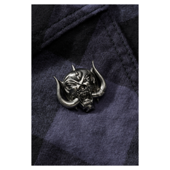 Limited edition Motörhead Checkshirt - Black/Slate Grey