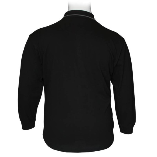 Polo pique μπλούζα Royal Sail - Black