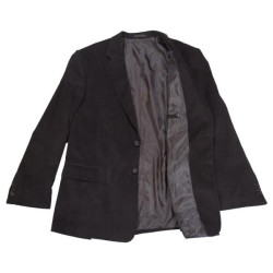 Σακάκι κουστουμιού κοτλέ - ΜΑΥΡΟ