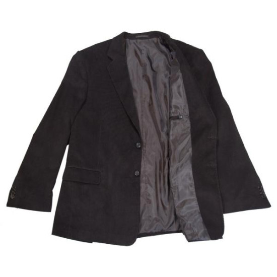 Σακάκι κουστουμιού κοτλέ - ΜΑΥΡΟ