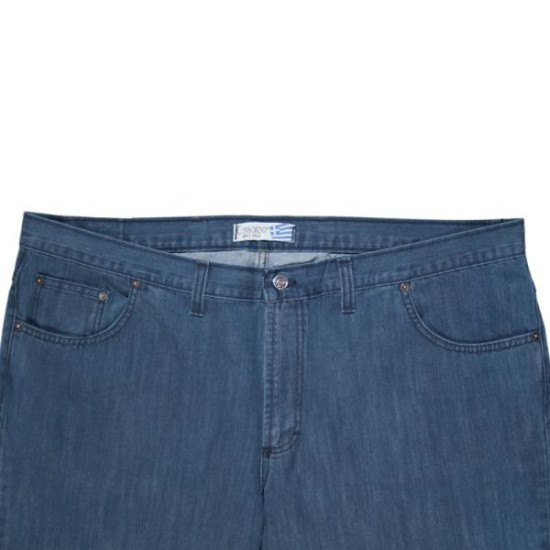 Jean σταθερό μεσαίου καβάλου - BLUEBLACK