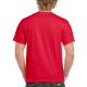 Μονόχρωμο βαμβακερό pennie t-shirt - Sport Scarlet red