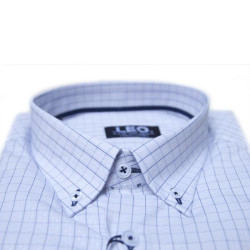 Πουκάμισο καρό/πουά γαλλικής ραφής 