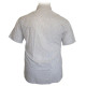Πουκάμισο κοντομάνικο ελαστικό σχεδιαστό - White/crockery