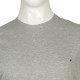 T-shirt βαμβακερό πενιέ με διακριτικό κέντημα - Grey Melange T-shirt βαμβακερό πενιέ με διακριτικό κέντημα - Grey Melange