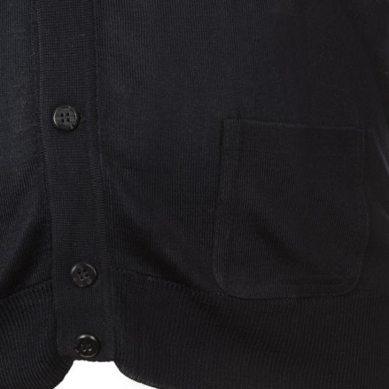 Λεπτή πλεκτή ζακέτα Blue Green - Dark Blue