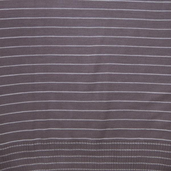 Πλεκτή μπλούζα ριγέ με βε - ΚΑΦΕ/ΜΠΕΖ