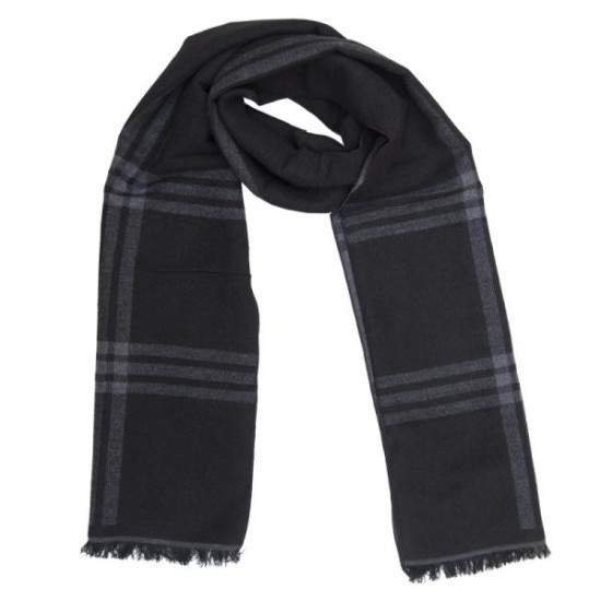 ΑΝΔΡΙΚΟ ΚΑΣΚΟΛ ΜΕ ΡΙΓΕΣ - ΓΚΡΙ/ΜΑΥΡΟ