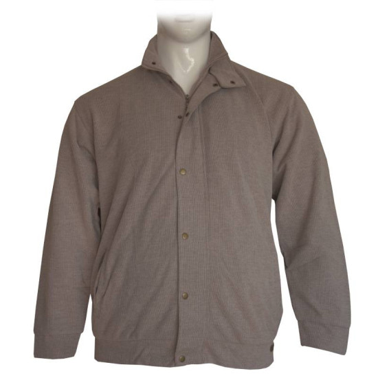 Ζακέτα wool feel με συνθετική επένδυση - Beige