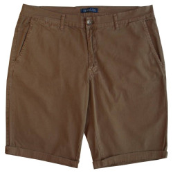 Ελαστική καπαρτινέ βερμούδα chino 