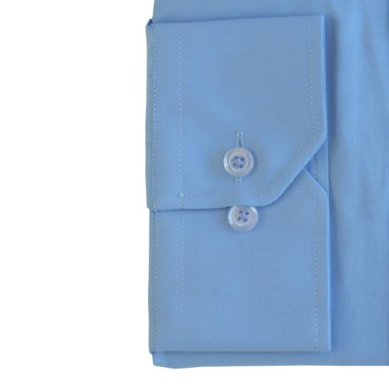 Πουκάμισο μονόχρωμο με μακρύ μανίκι - Jordy Blue