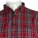Πουκάμισο καρό βαμβακερό με μακρύ μανίκι - Red/Black