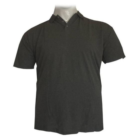 Polo πικέ κοντομάνικο μονόχρωμο - Anthracite