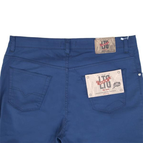 Καλοκαιρινό ελαστικό πεντάτσεπο παντελόνι μεσαίου καβάλου 