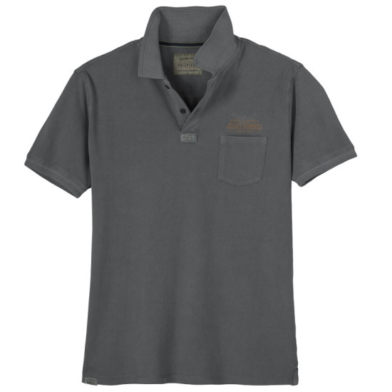 Stone Washed Polo pique 