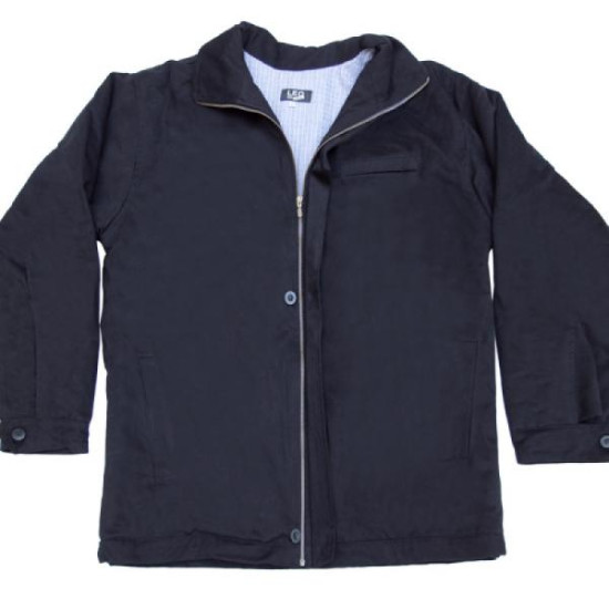 Βαμβακερό Τζάκετ με επένδυση υαλοβάμβακα - ΜΑΥΡΟ