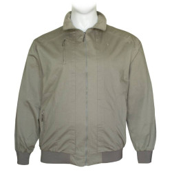 Ανοιξιάτικο βαμβακερό καπαρτινέ μπουφάν - Beige