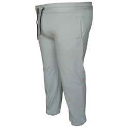 Καλοκαιρινό jersey παντελόνι φόρμας με λάστιχο στον αστράγαλο - Sand