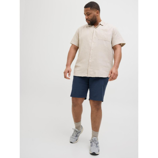 Ελαστική καπαρτινέ βερμούδα 