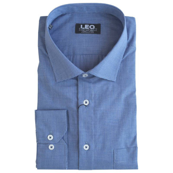 Πουκάμισο καρό γαλλικής ραφής 