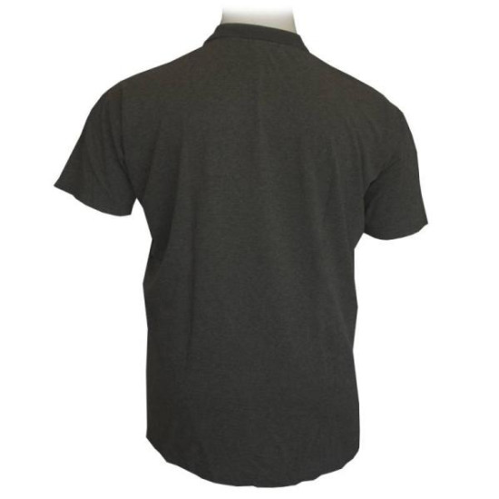 Polo πικέ κοντομάνικο μονόχρωμο - Anthracite