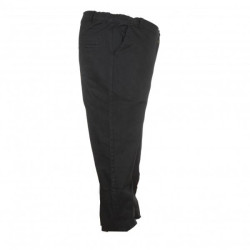 Ελαστικό chino καπαρτινέ  παντελόνι,ψηλοκάβαλο με λάστιχο στο πλάι - Dark Blue