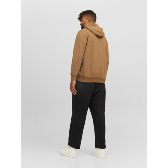 Jack & Jones Elogo Sweat Hoodie με μεταξοτυπία - Americano Brown
