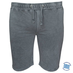 Βερμούδα jersey pennie stone washed,της Leo Collection - SHARK SKIN