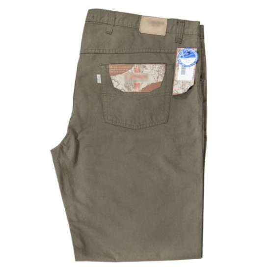 Καλοκαιρινό καπαρτινέ σταθερό παντελόνι - ΧΑΚΙ Καλοκαιρινό καπαρτινέ σταθερό παντελόνι - ΧΑΚΙ