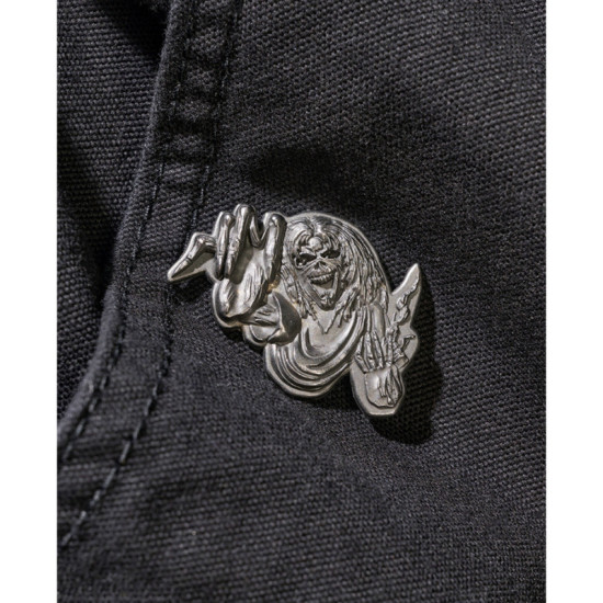 Iron Maiden Savage Shorts The Number of the Beast Black Edition - Black