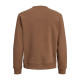 Jack & Jones Aero sweat crew neck +fit,φούτερ μπλούζα με μεταξοτυπία - Cocoa