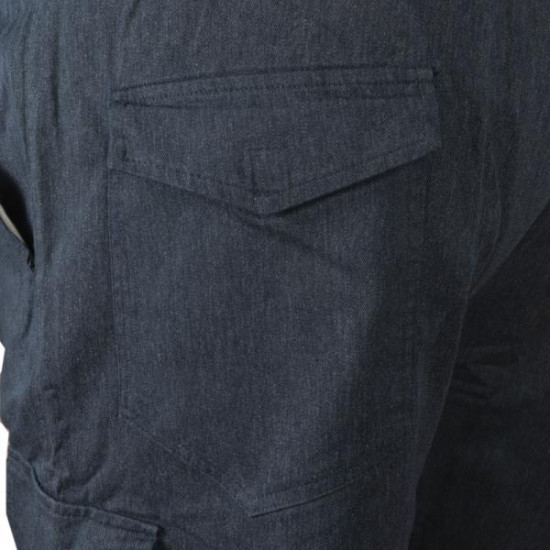 Παντελόνα καπαρτινέ demi season μελανζέ μιλιτέρ ελαστική - ΜΠΛΕ