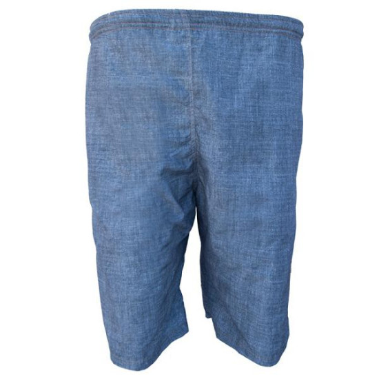 Μαγιό βερμούδα τύπου jeans με όλο λάστιχο - Denim