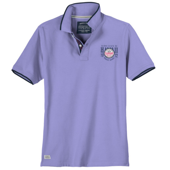 Βαμβακερό King Size Polo Pique 