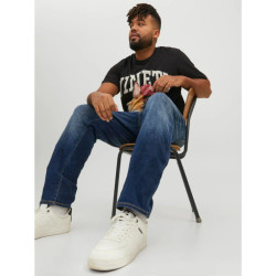 Jean ελαστικό μεσαίου καβάλου plus fit, 