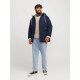Jack & Jones Loop Parka Jacket - Navy Blazer
