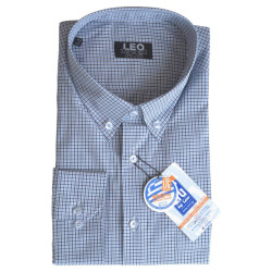 Πουκάμισο καρό γαλλικής ραφής 