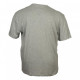 T-shirt βαμβακερό πενιέ με διακριτικό κέντημα - Grey Melange T-shirt βαμβακερό πενιέ με διακριτικό κέντημα - Grey Melange