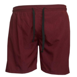 Μαγιό βερμούδα μονόχρωμη - Bordeaux