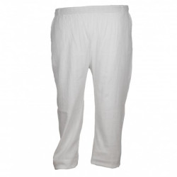 Αραχωβίτικο σαλβάρι με λάστιχο - White