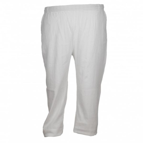 Αραχωβίτικο σαλβάρι με λάστιχο - White