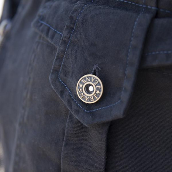 Γιλέκο δημοσιογραφικό καπαρτινέ βαμβακερό - Dark Blue