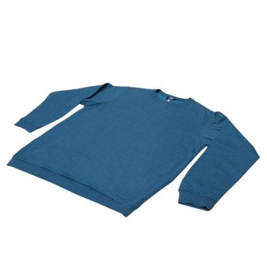 Συνδυαστική προσφορά μπλούζας φούτερ λαιμόκοψη μονόχρωμη - ΠΕΤΡΟΛ