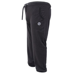 Καλοκαιρινό παντελόνι φόρμας baby fouter με patch - Black Καλοκαιρινό παντελόνι φόρμας baby fouter με patch - Black