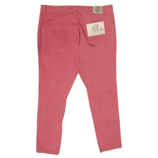 Καλοκαιρινό ελαστικό πεντάτσεπο παντελόνι μεσαίου καβάλου 