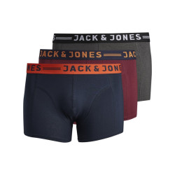 Μονόχρωμα Ελαστικά Μποξεράκια Jack & Jones 